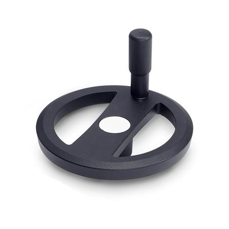 Otto Ganter Spoked Handwheel Ø 140 for Linear Actuator Ø 50, GN 924.50